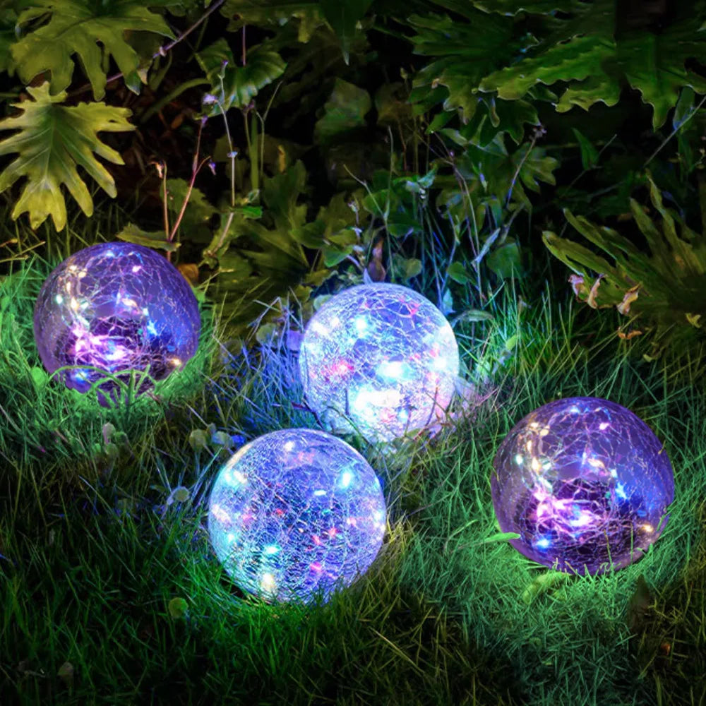 Garden Solar Globe Lights