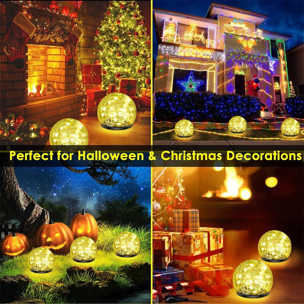 Garden Solar Globe Lights