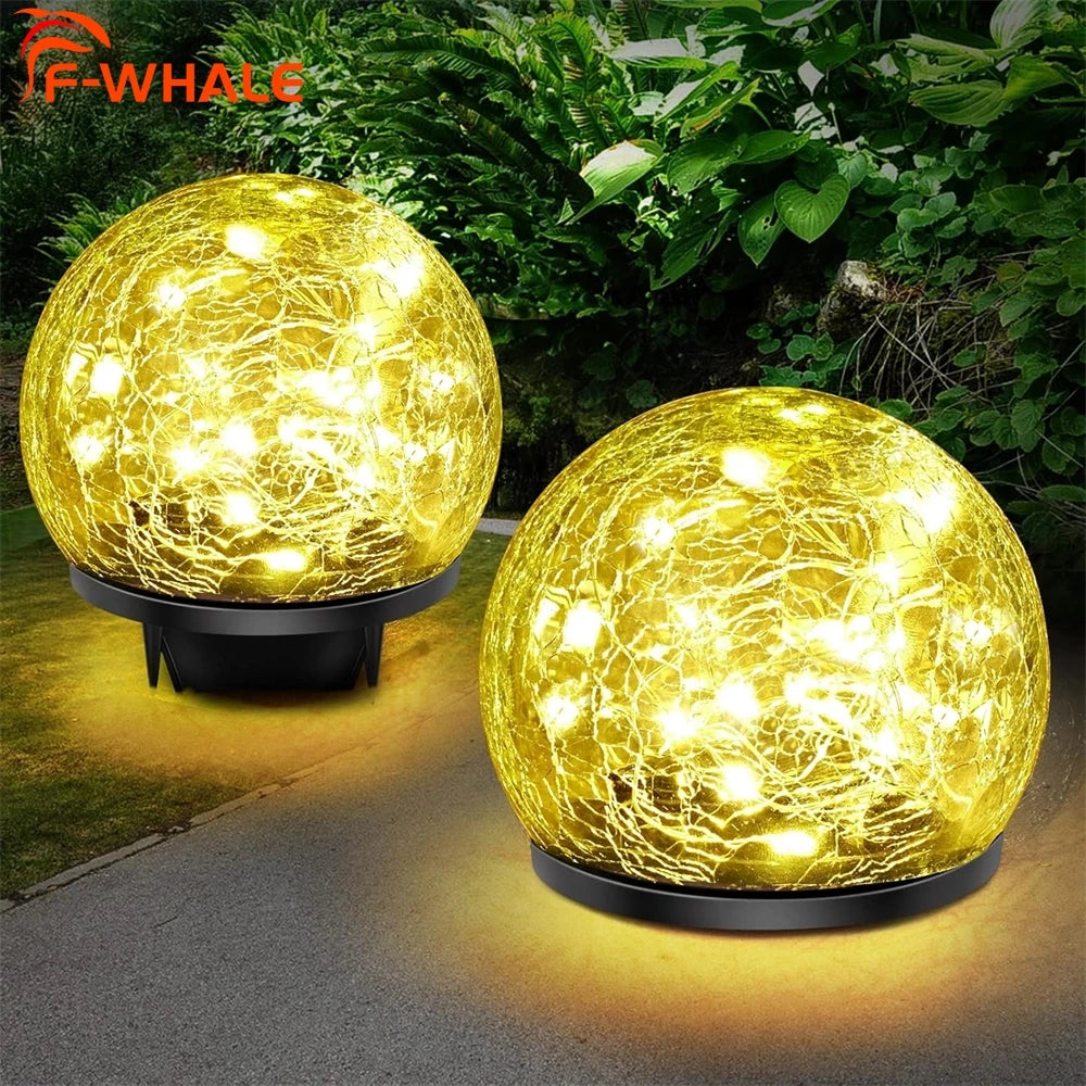 Garden Solar Globe Lights